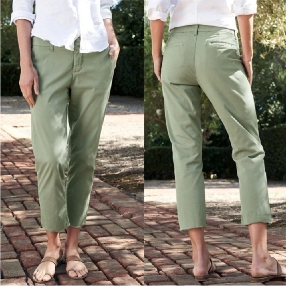 Frank & Eileen Chino Pants Wicklow Twill in Green